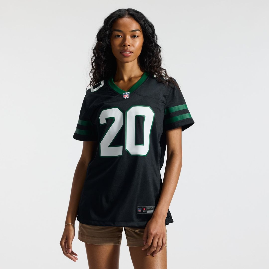 Breece Hall New York Jets Women's Alternate Jersey - Legacy Black
