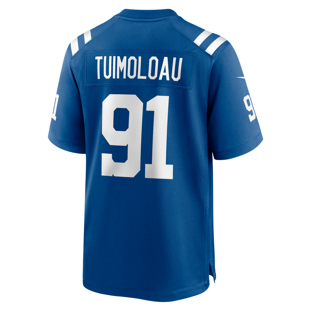 JT Tuimoloau Indianapolis Colts Team Jersey - Royal