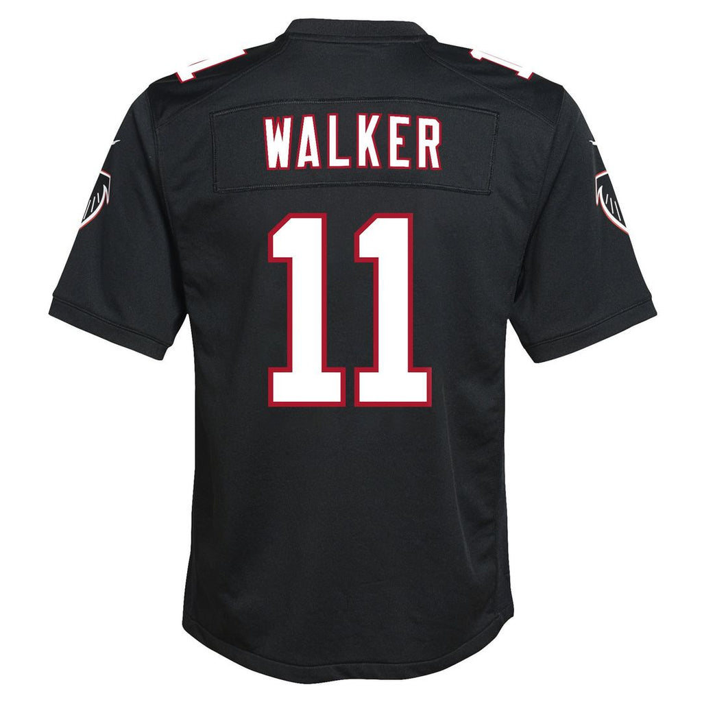 Jalon Walker Atlanta Falcons Youth Alternate Jersey - Black