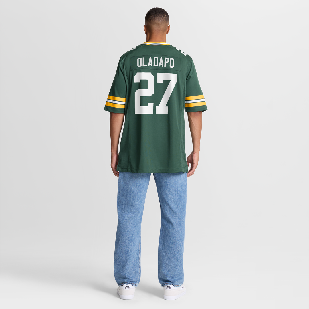 Kitan Oladapo Green Bay Packers Jersey - Green