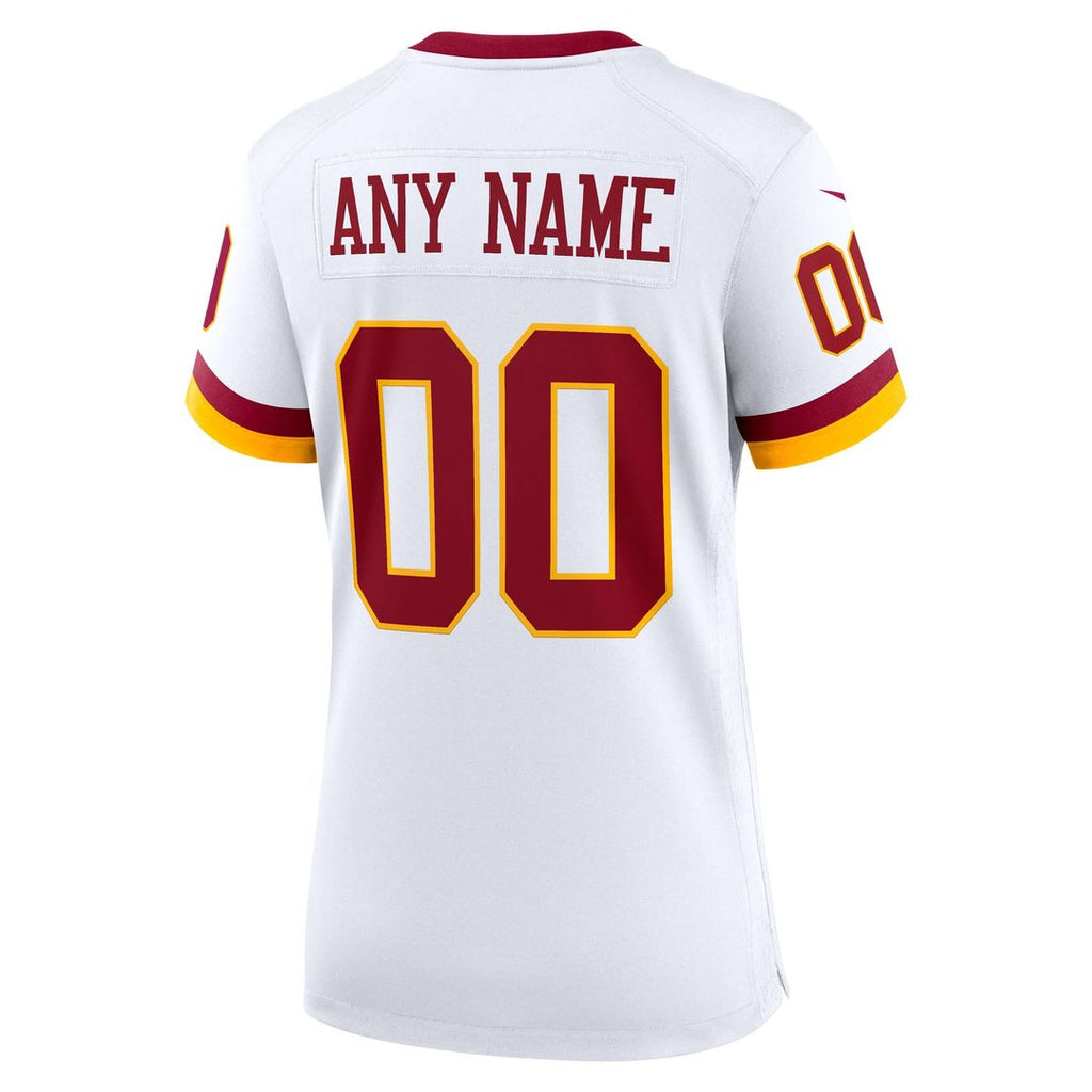 Washington Commanders Women's Championship Era Custom Jersey - White