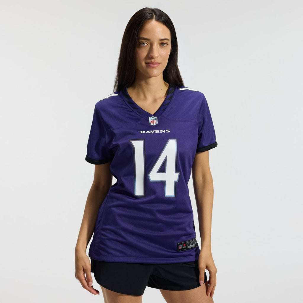 Kyle Hamilton Baltimore Ravens Women's Team Jersey - Purple