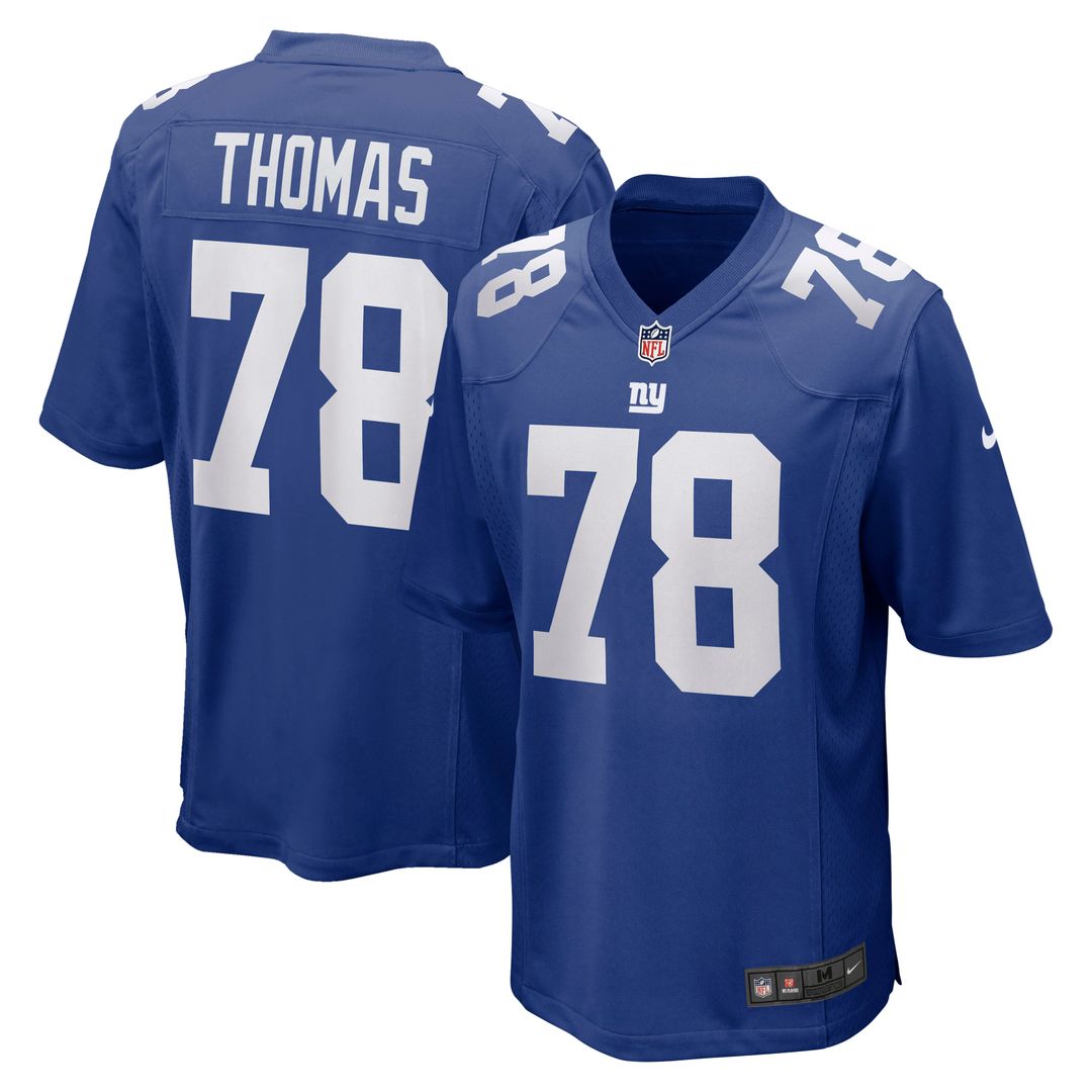 Andrew Thomas New York Giants Player Jersey - Royal