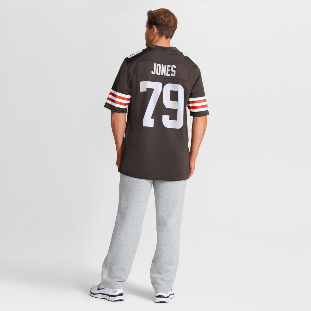 Dawand Jones Cleveland Browns Team Jersey - Brown
