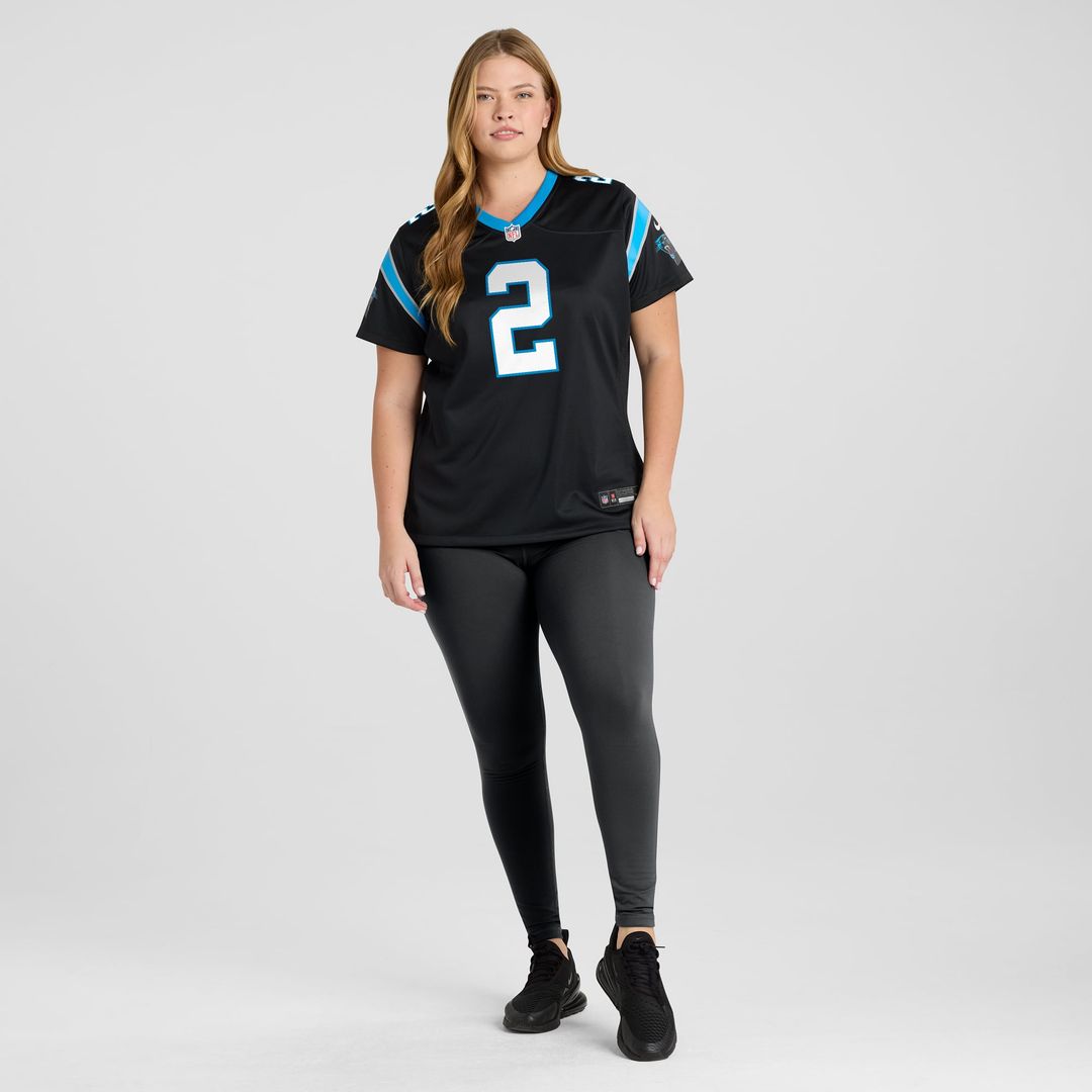 Mike Jackson Carolina Panthers Women's Jersey - Black