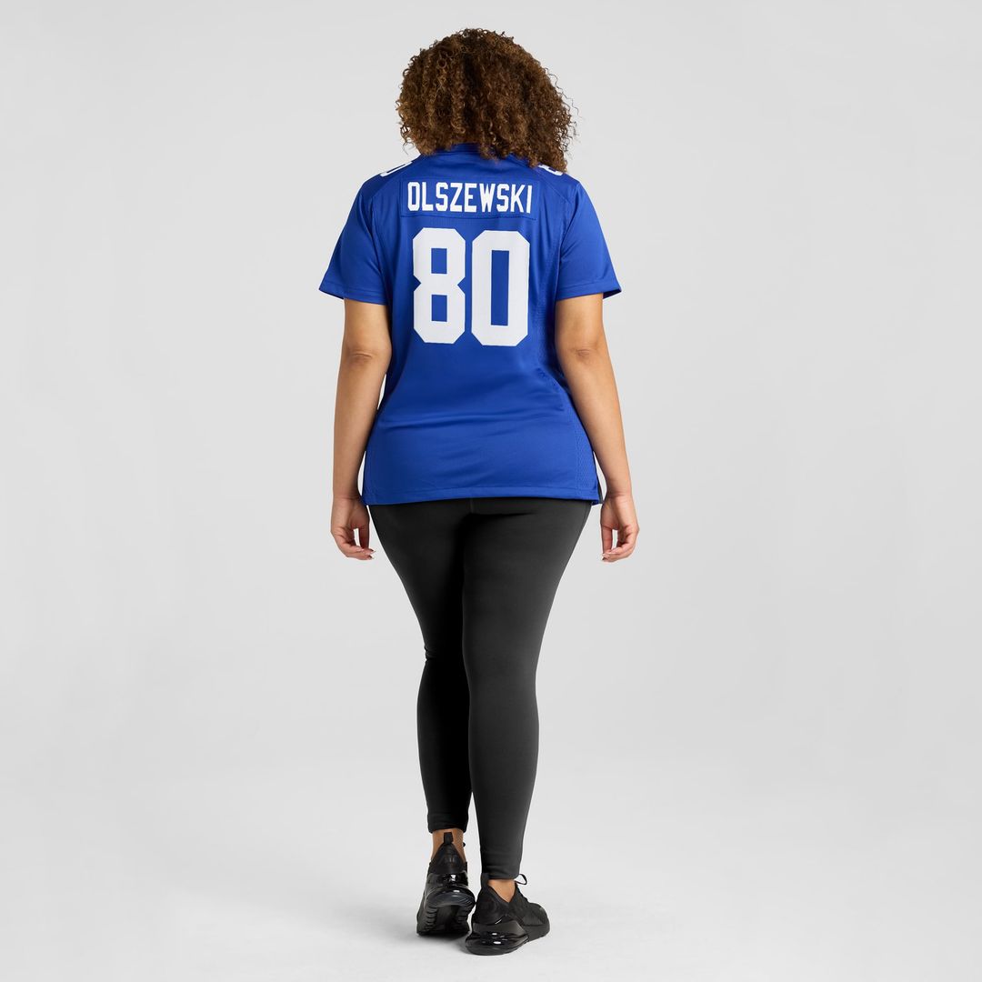 Gunner Olszewski New York Giants Women's Jersey - Royal
