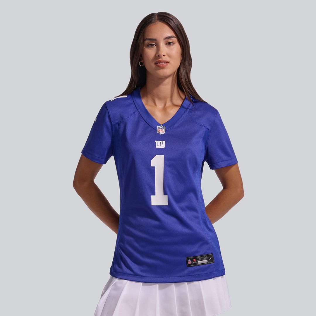 Malik Nabers New York Giants Women's Jersey - Royal