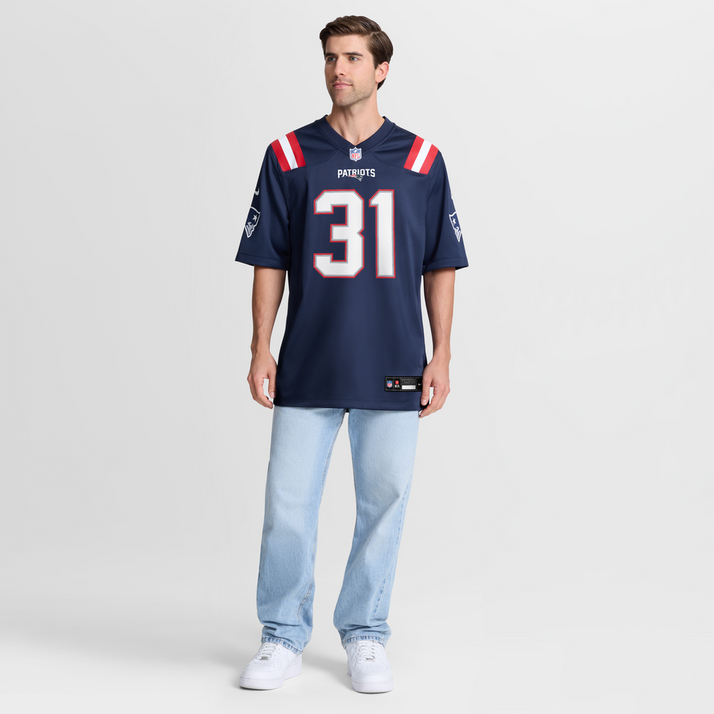 Kevin Byard III New England Patriots Team Jersey - Navy