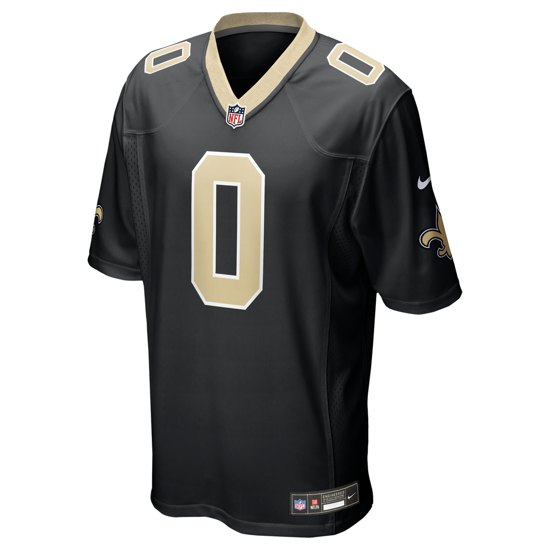 Jordyn Tyson New Orleans Saints Team Jersey - Black