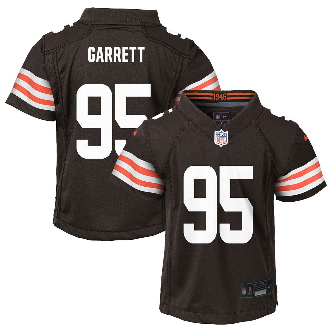 Myles Garrett Cleveland Browns Preschool Player Jersey - Brown