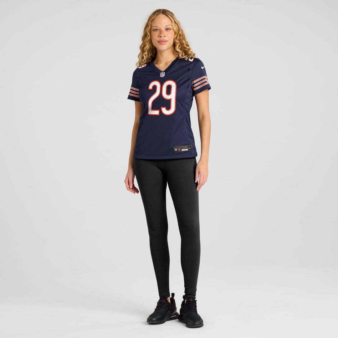 Tyrique Stevenson Chicago Bears Women's Jersey - Navy