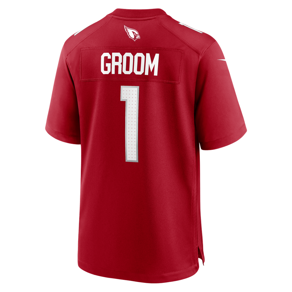 Number 1 Groom Arizona Cardinals Jersey - Cardinal