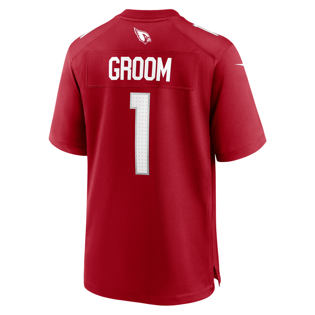 Number 1 Groom Arizona Cardinals Jersey - Cardinal