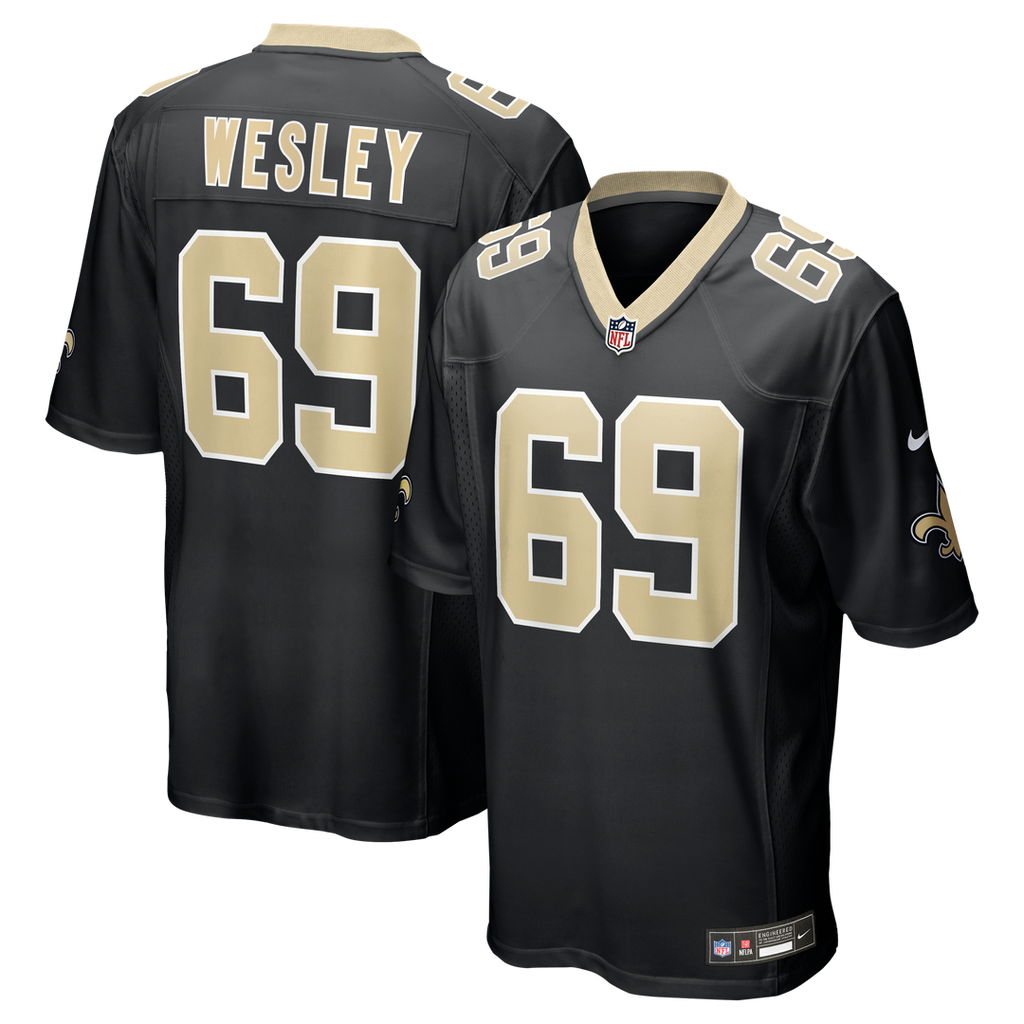 Barry Wesley New Orleans Saints Team Jersey - Black