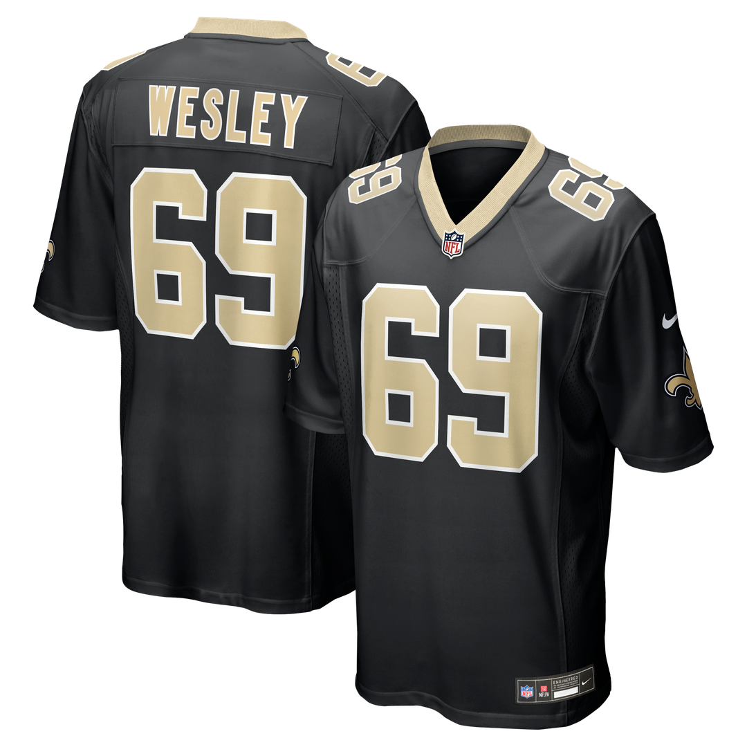 Barry Wesley New Orleans Saints Team Jersey - Black