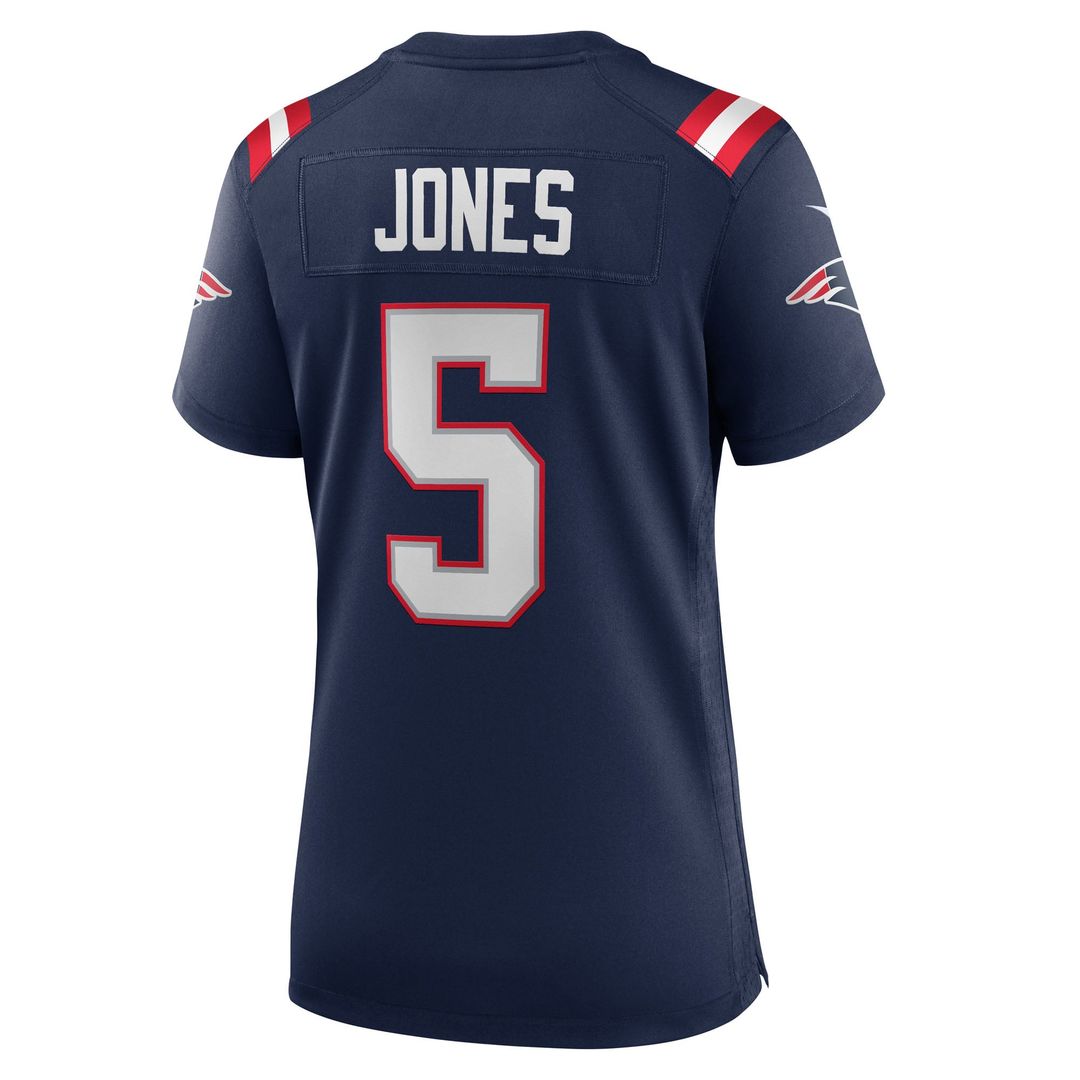 Dre'Mont Jones New England Patriots Women's Team Jersey - Navy