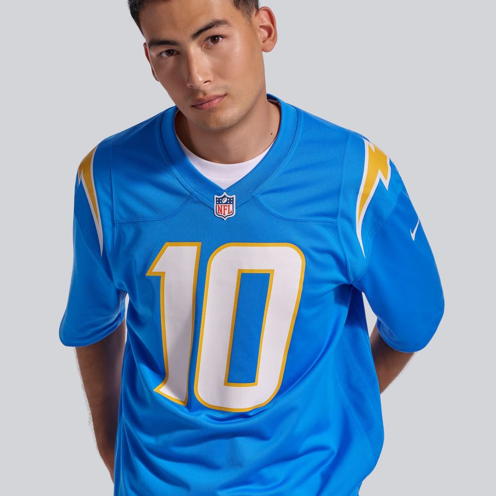 Justin Herbert Los Angeles Chargers Player Jersey - Powder Blue