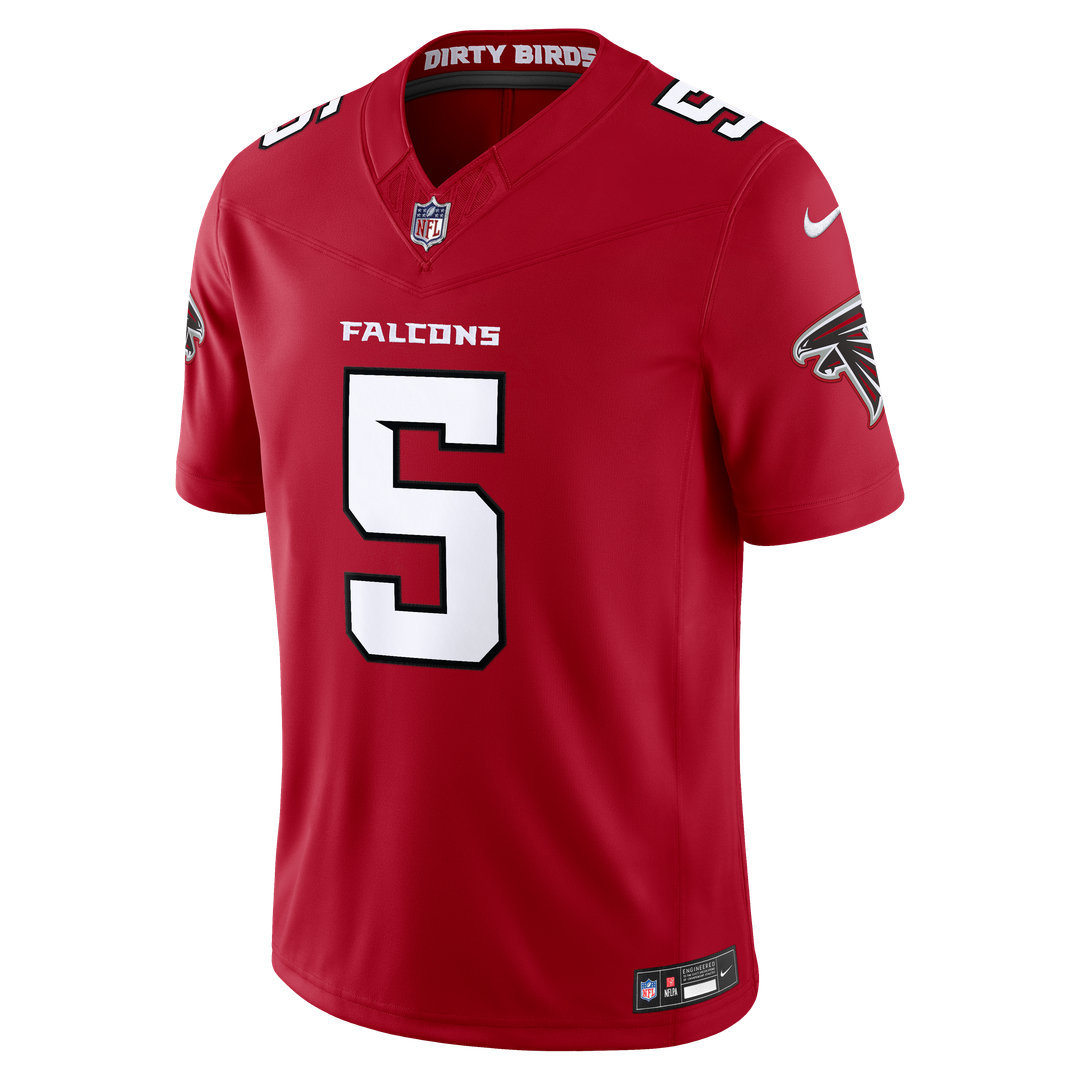 Drake London Atlanta Falcons Alternate Throwback Stitched Jersey - Black