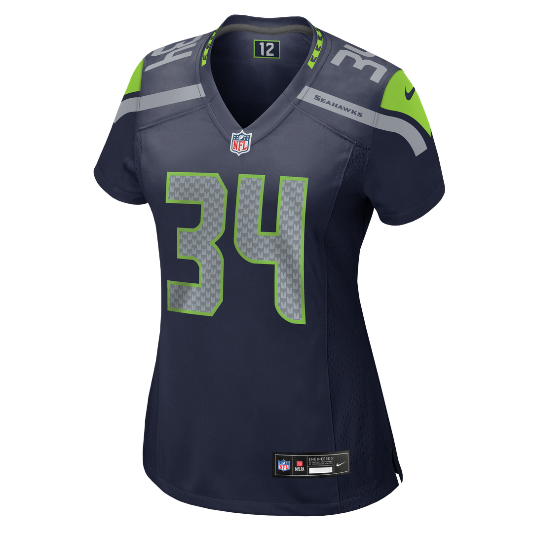 Shemar Jean-Charles Seattle Seahawks Women's Team Jersey - College Navy