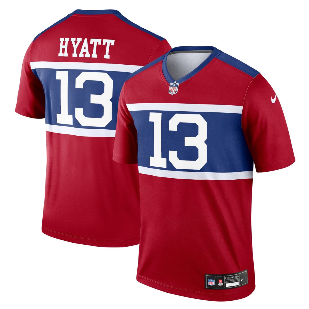 Jalin Hyatt New York Giants Legend Player Performance Top - Red