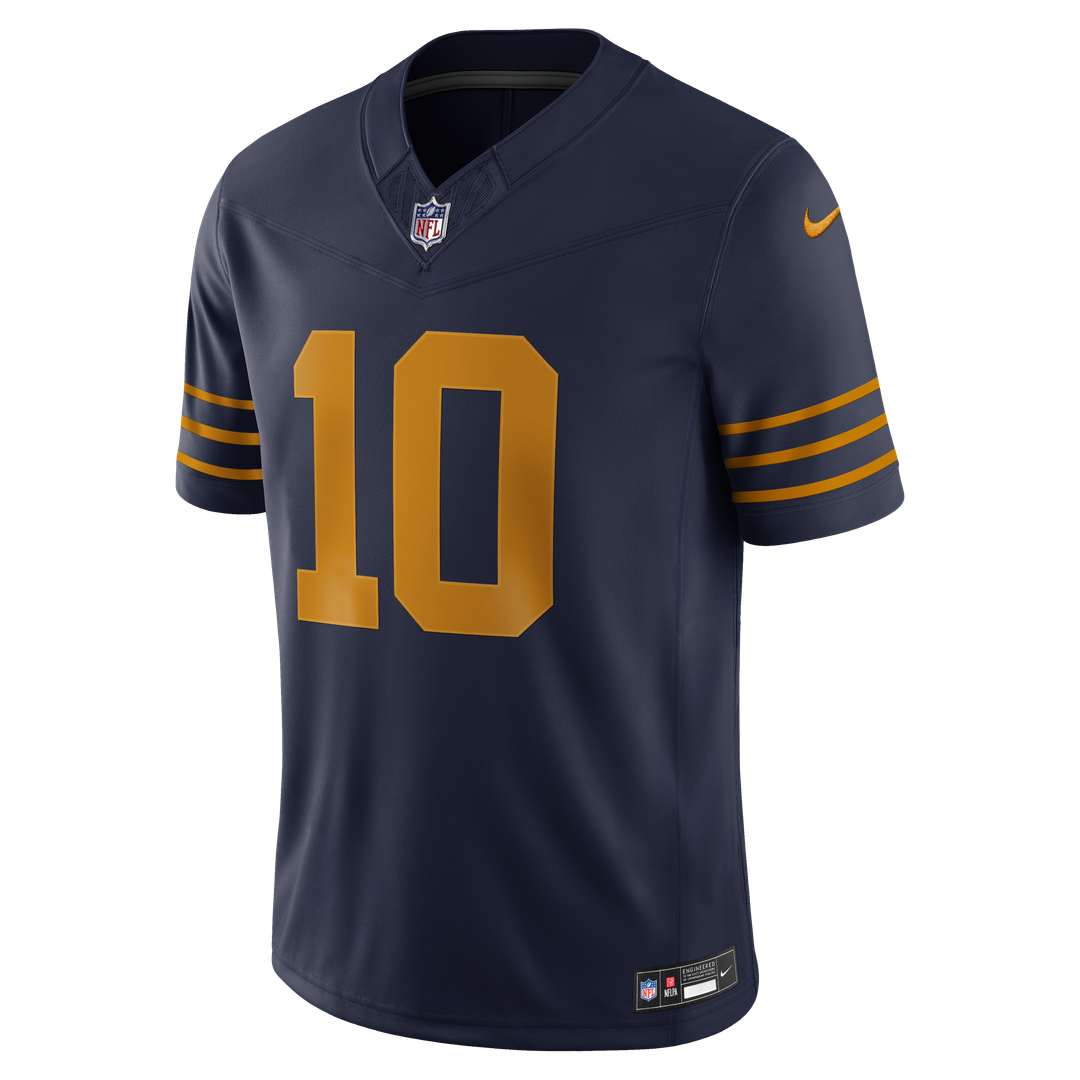 Love Green Bay Packers Alternate Stitched Jersey - Navy