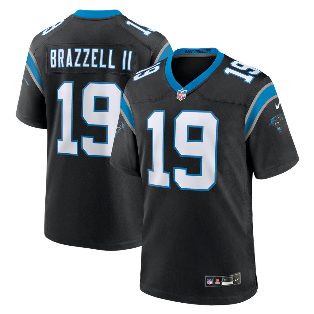 Chris Brazzell II Carolina Panthers Team Jersey - Black