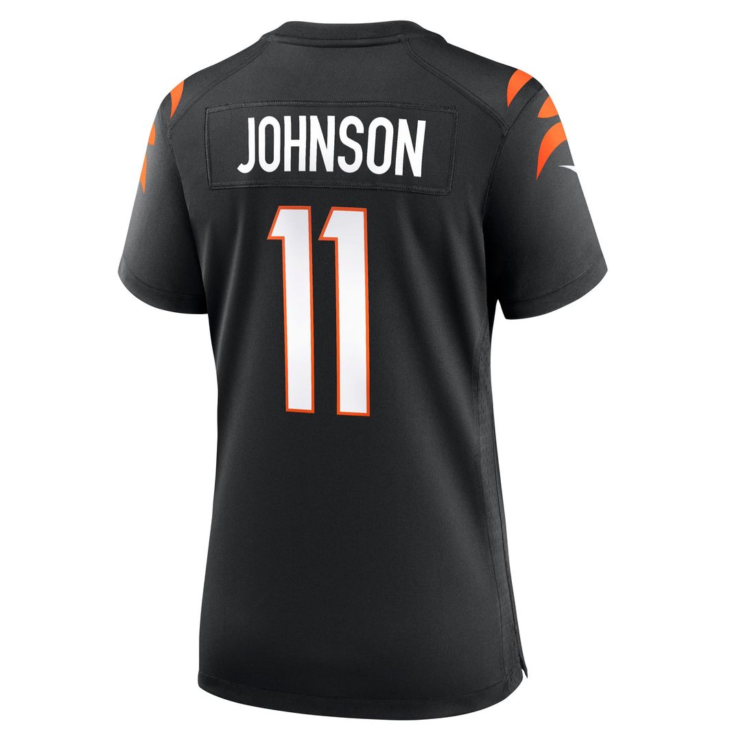 Josh Johnson Cincinnati Bengals Women's Team Jersey - Black