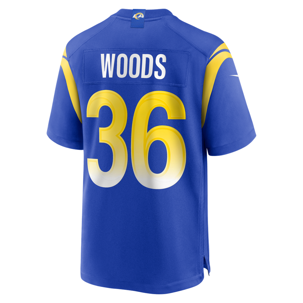 Charles Woods Los Angeles Rams Jersey - Royal