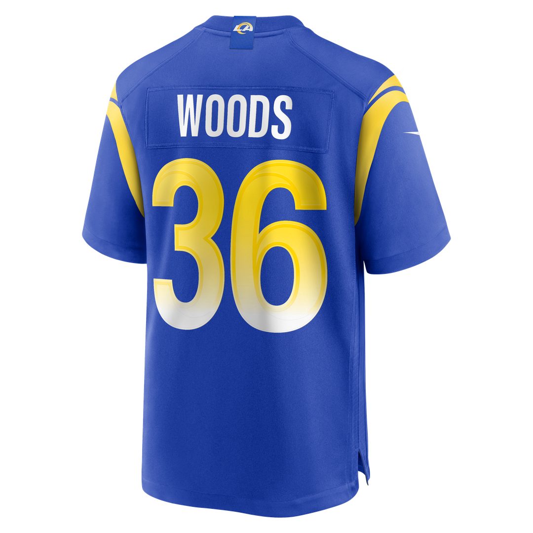 Charles Woods Los Angeles Rams Jersey - Royal