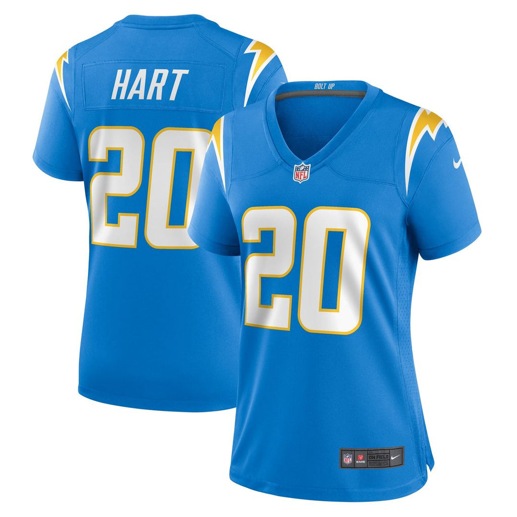 Cam Hart Los Angeles Chargers Women's Jersey - Powder Blue