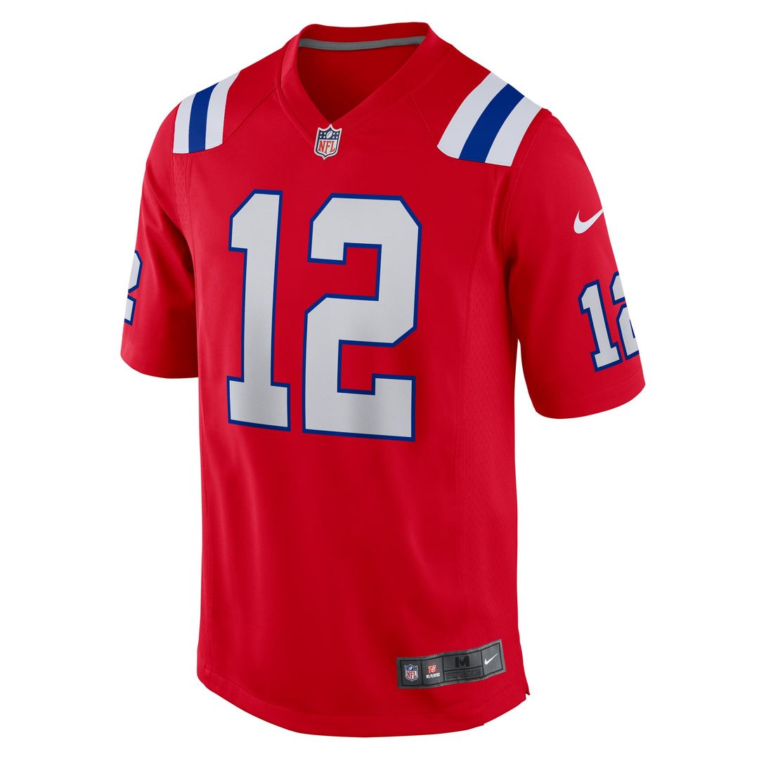 Tom Brady New England Patriots Game Retired Player Jersey - Navy