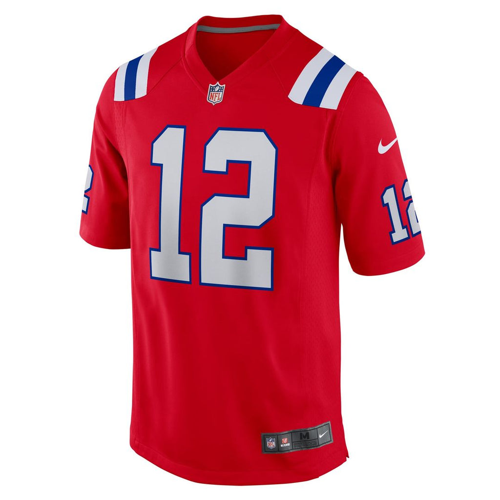 Tom Brady New England Patriots Retired Jersey - White