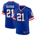 Tiki Barber New York Giants Retired Player Alternate Jersey - Royal