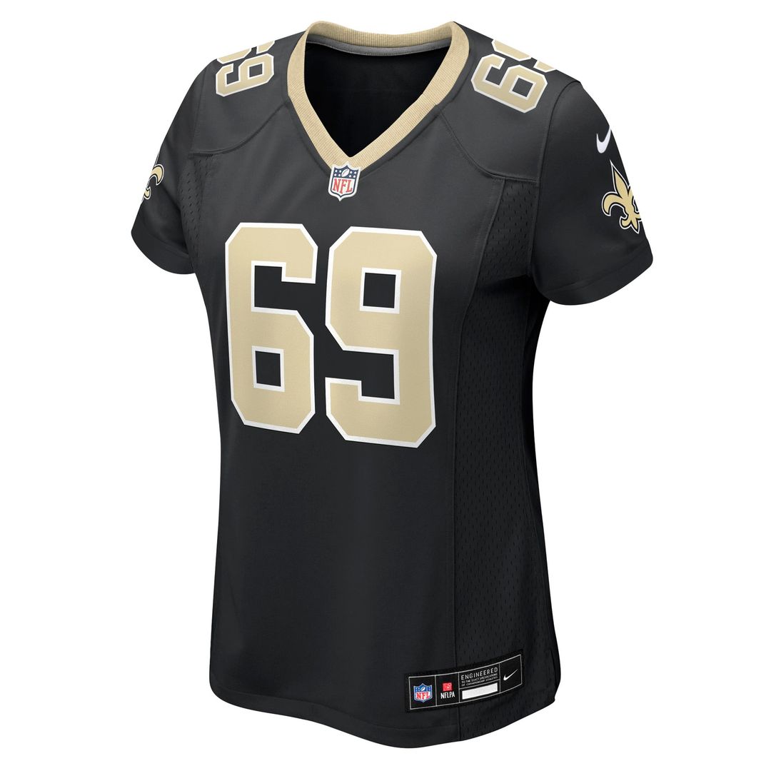 Barry Wesley New Orleans Saints Women's Team Jersey - Black