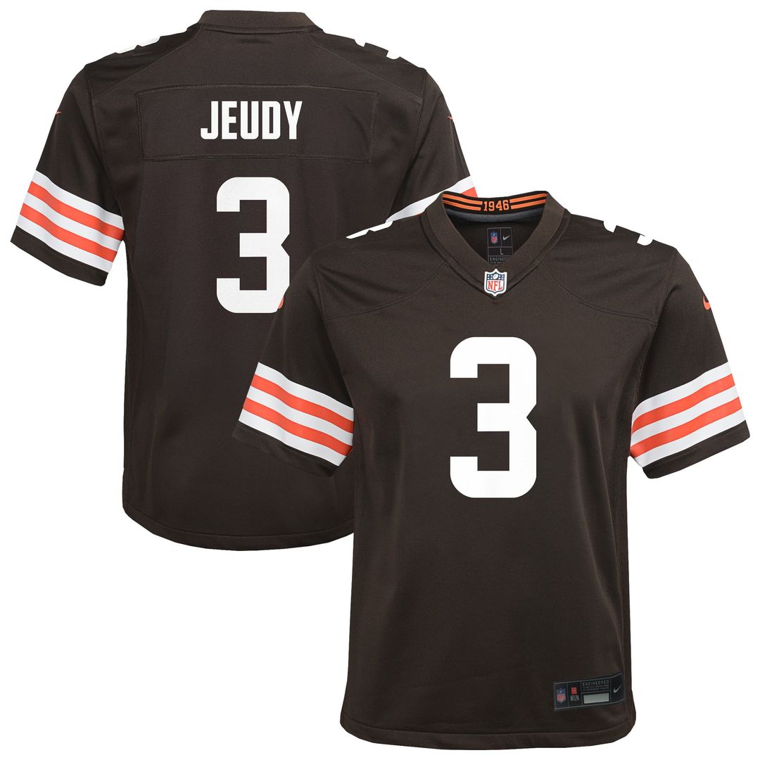 Jerry Jeudy Cleveland Browns Youth Team Jersey - Brown