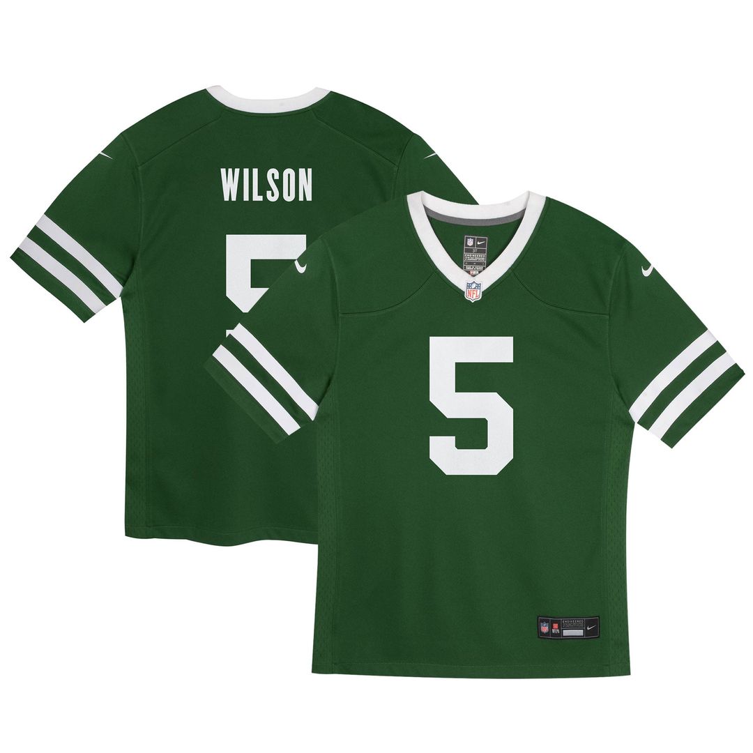 Garrett Wilson New York Jets Preschool Jersey - Legacy Green