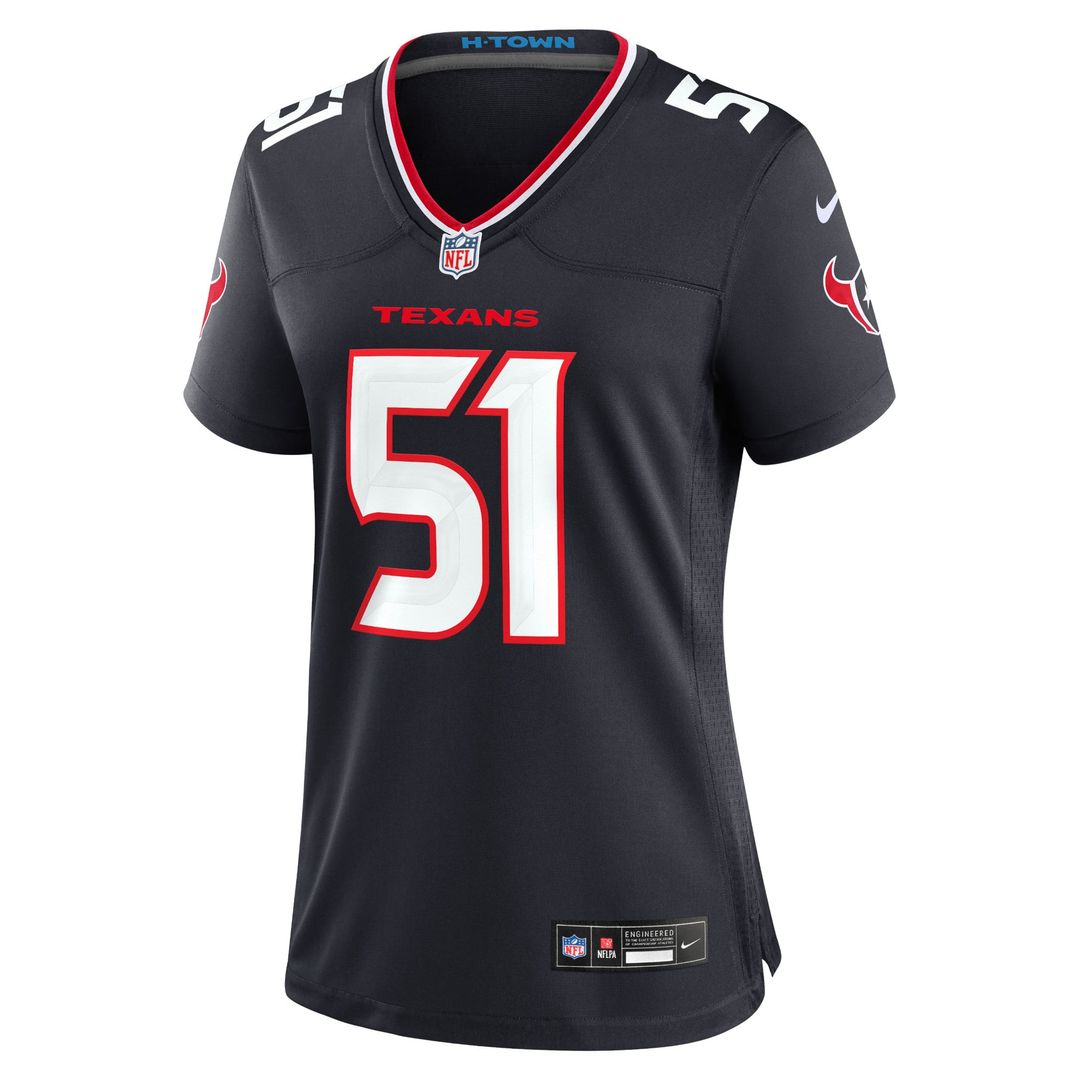 Will Anderson Jr. Houston Texans Women's Alternate Jersey - Red