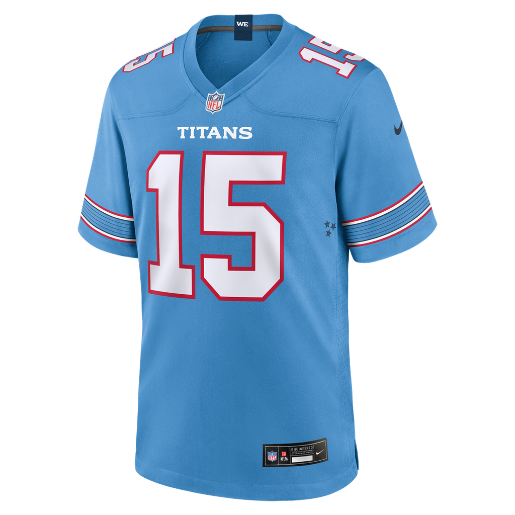 Keldric Faulk Tennessee Titans Team Jersey - Light Blue
