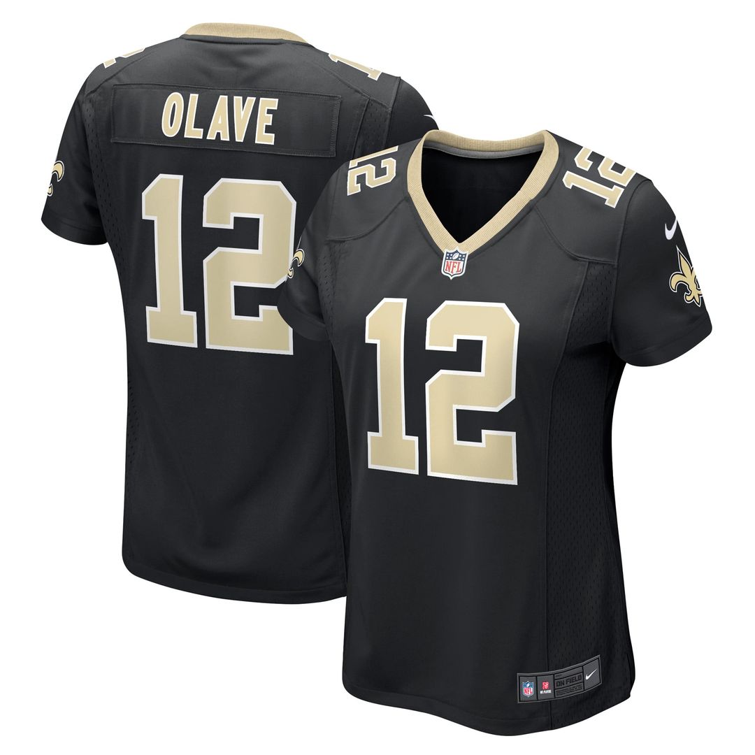 Chris Olave New Orleans Saints Women's Jersey - Black