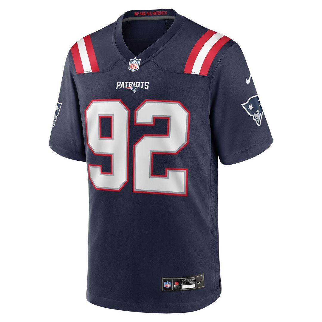 Joshua Farmer New England Patriots Team Jersey - Navy