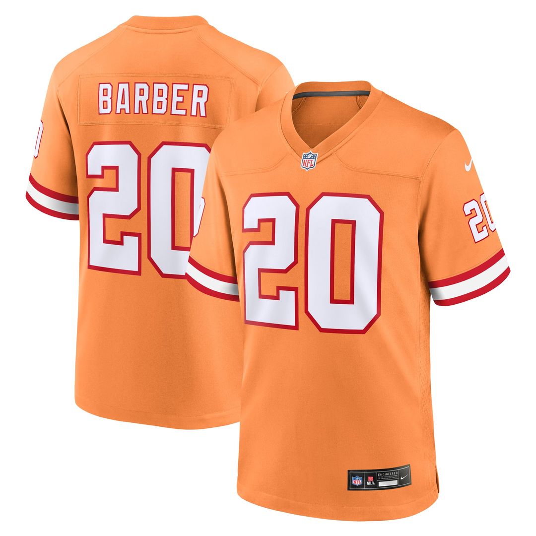 Ronde Barber Tampa Bay Buccaneers Retired Player Alternate Jersey - Orange