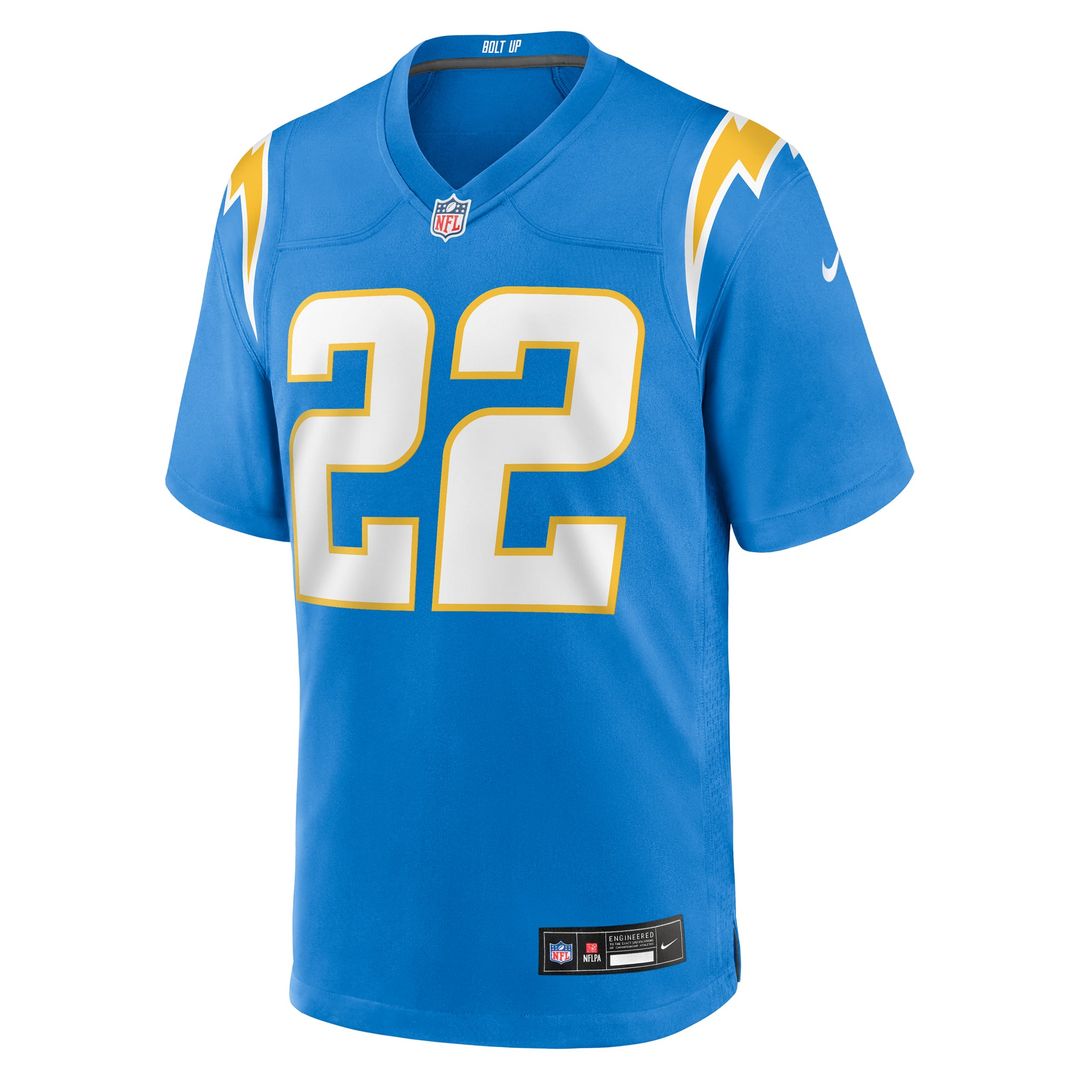 Najee Harris Los Angeles Chargers Jersey - Powder Blue