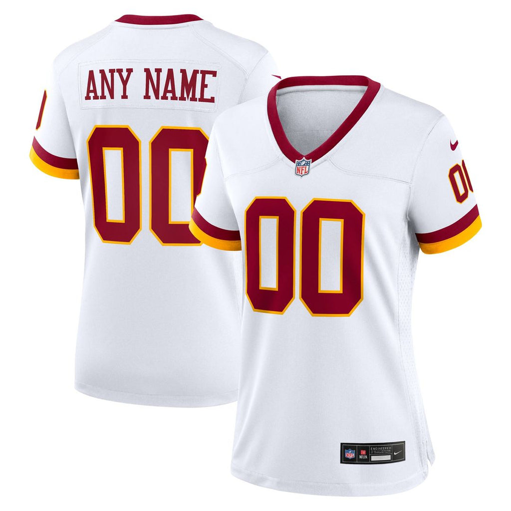 Washington Commanders Women's Hail Raiser Alternate Custom Jersey - Black