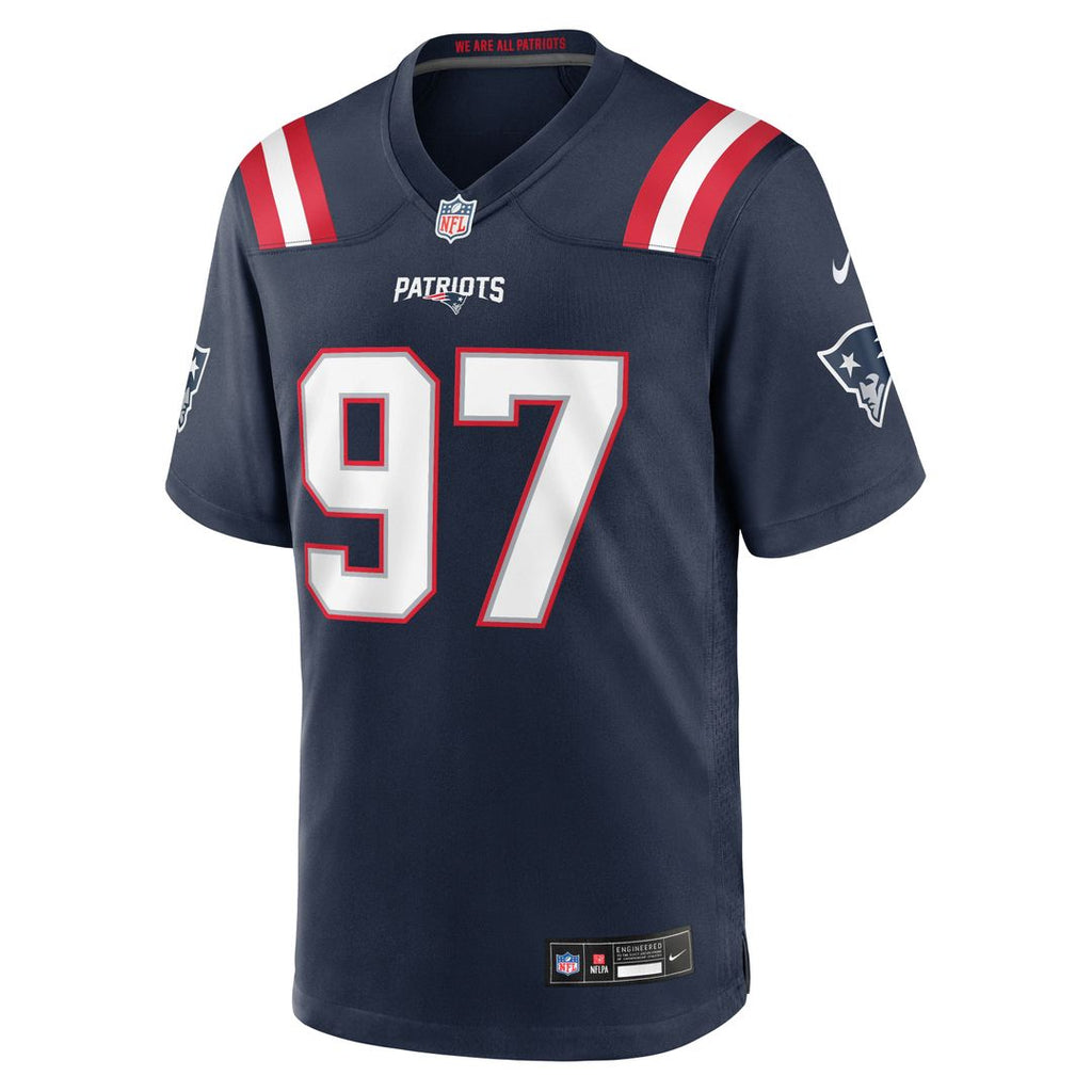 Milton Williams New England Patriots Team Jersey - Navy