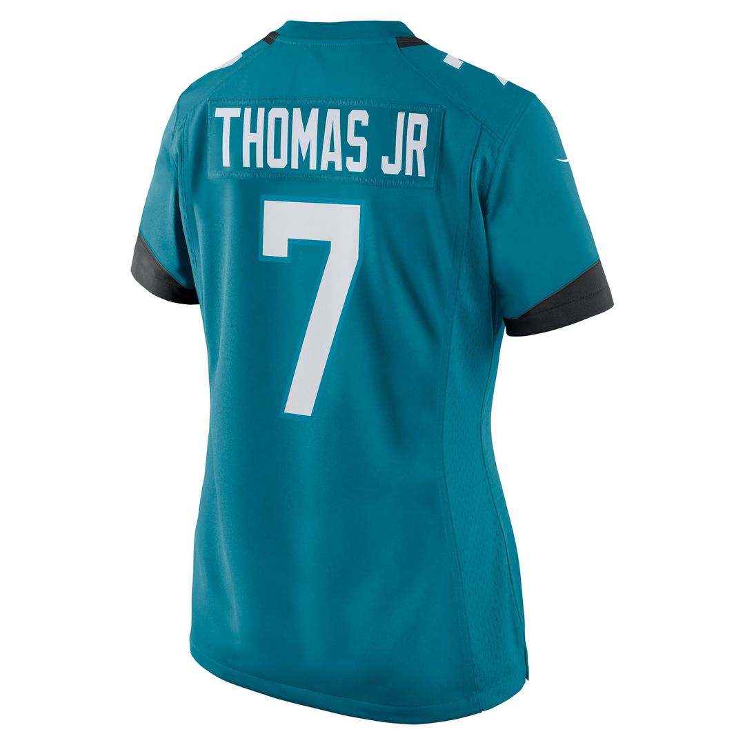 Brian Thomas Jr. Jacksonville Jaguars Women's Jersey - Teal