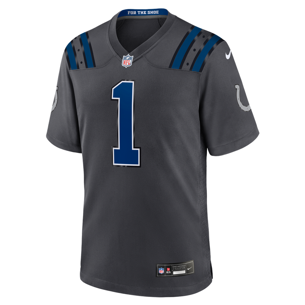 Ahmad Sauce Gardner Indianapolis Colts 2026 Rivalries Collection Jersey - Anthracite
