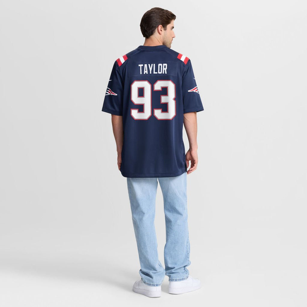 Leonard Taylor New England Patriots Team Jersey - Navy