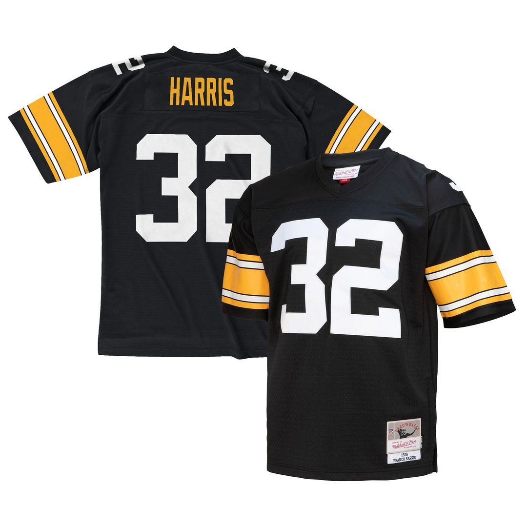 Franco Harris Pittsburgh Steelers Legacy Jersey - Black