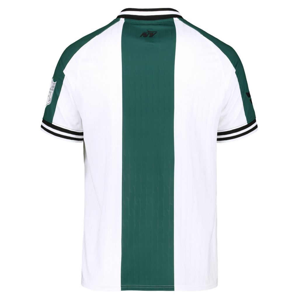 New York Jets Youth Football x Football V-Neck Fan Top - White