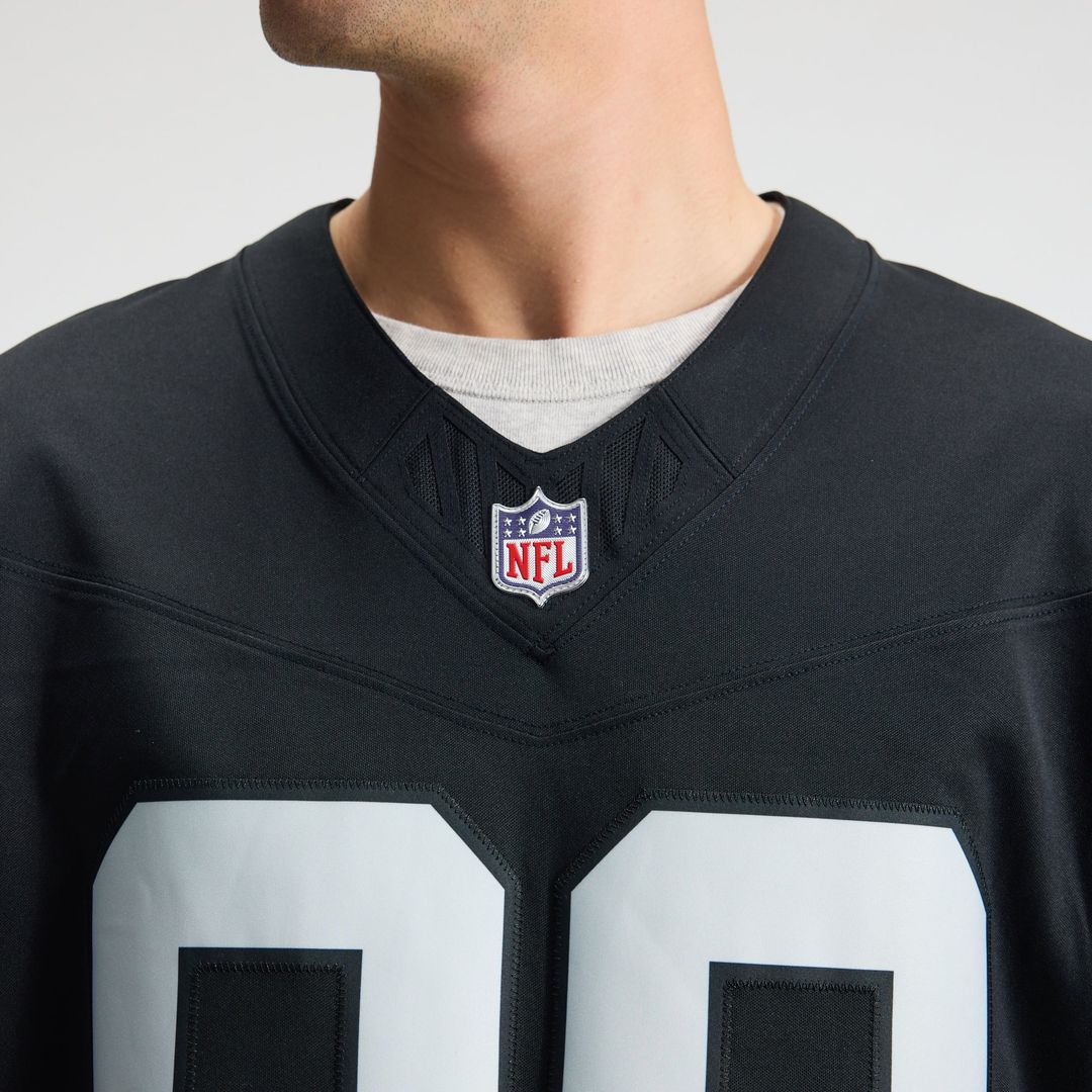 Brock Bowers Las Vegas Raiders Team Stitched Jersey - Black